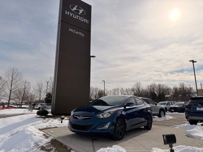 2016 Hyundai Elantra Value Edition