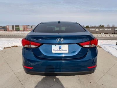2016 Hyundai Elantra Value Edition