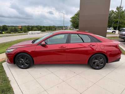2023 Hyundai Elantra Hybrid Blue