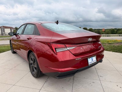2023 Hyundai Elantra Hybrid Blue