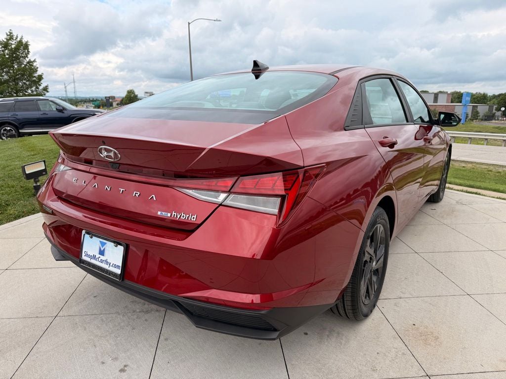 2023 Hyundai Elantra Hybrid Blue