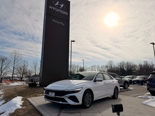 2025 Hyundai Elantra Hybrid Blue