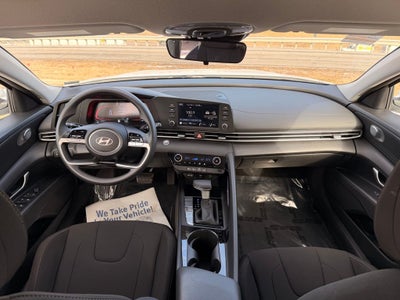 2025 Hyundai Elantra Hybrid Blue