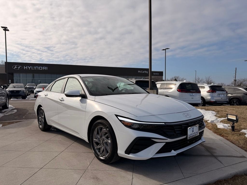 2025 Hyundai Elantra Hybrid Blue