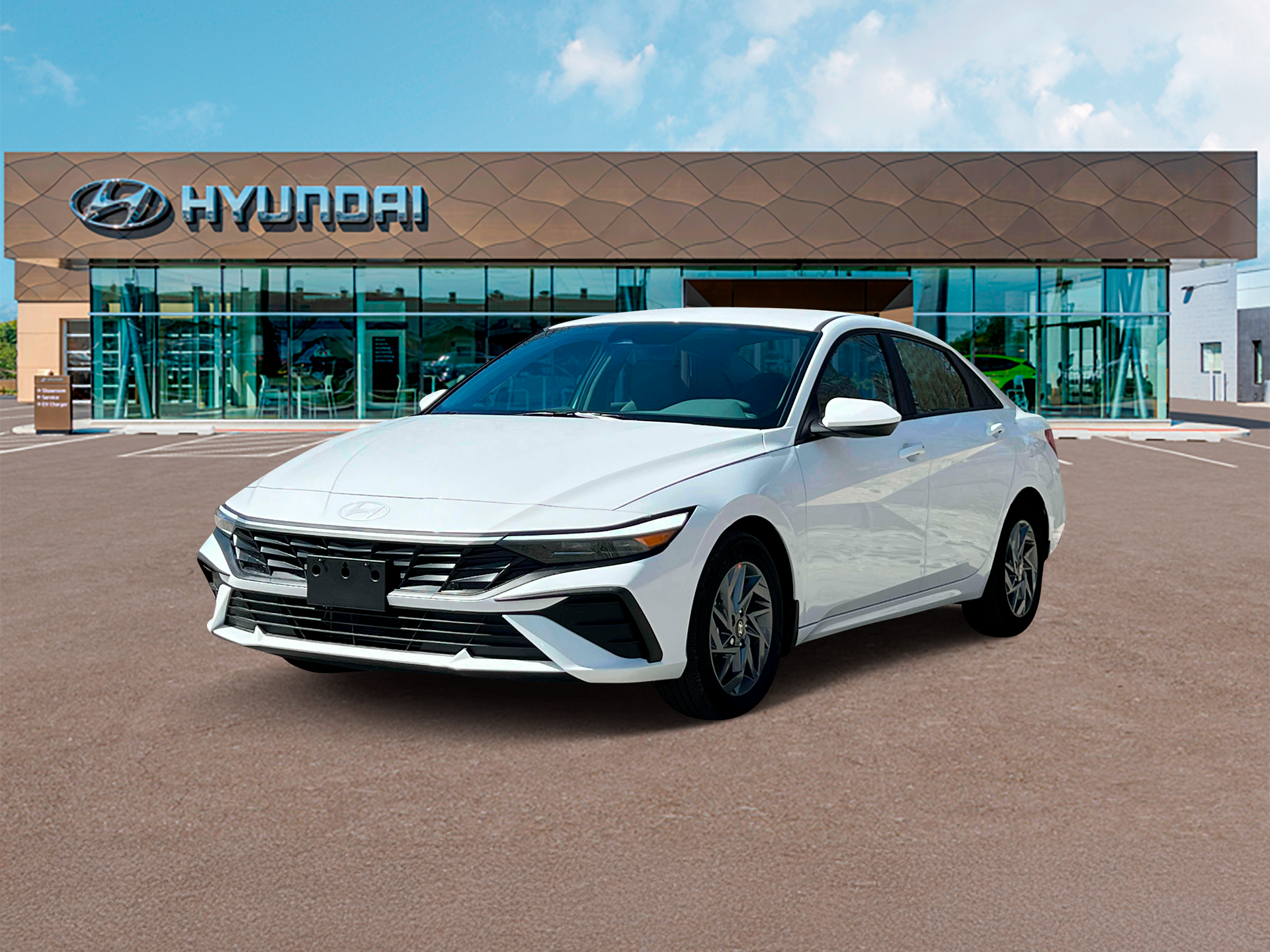 2025 Hyundai Elantra Hybrid Blue