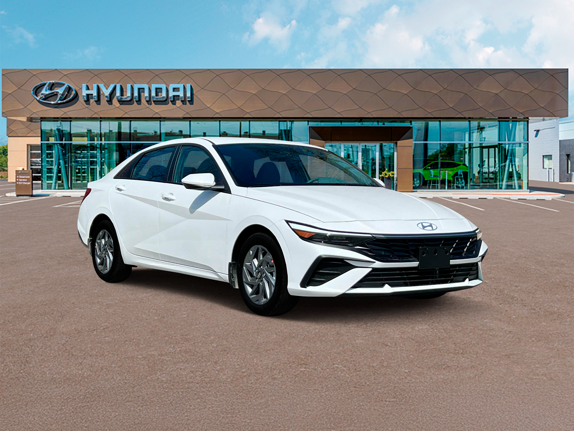 2025 Hyundai Elantra Hybrid Blue