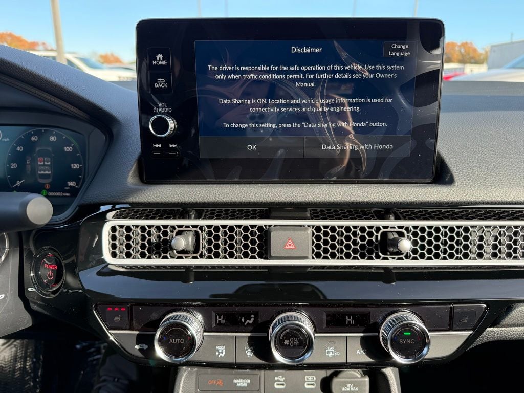 2026 Honda Civic Sedan 2WD Sport Touring Hybrid