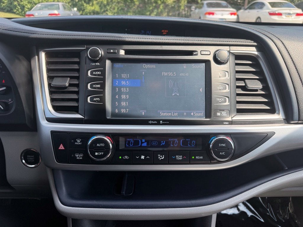 2015 Toyota Highlander XLE V6