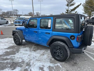 2026 Jeep Wrangler WRANGLER 4-DOOR SPORT