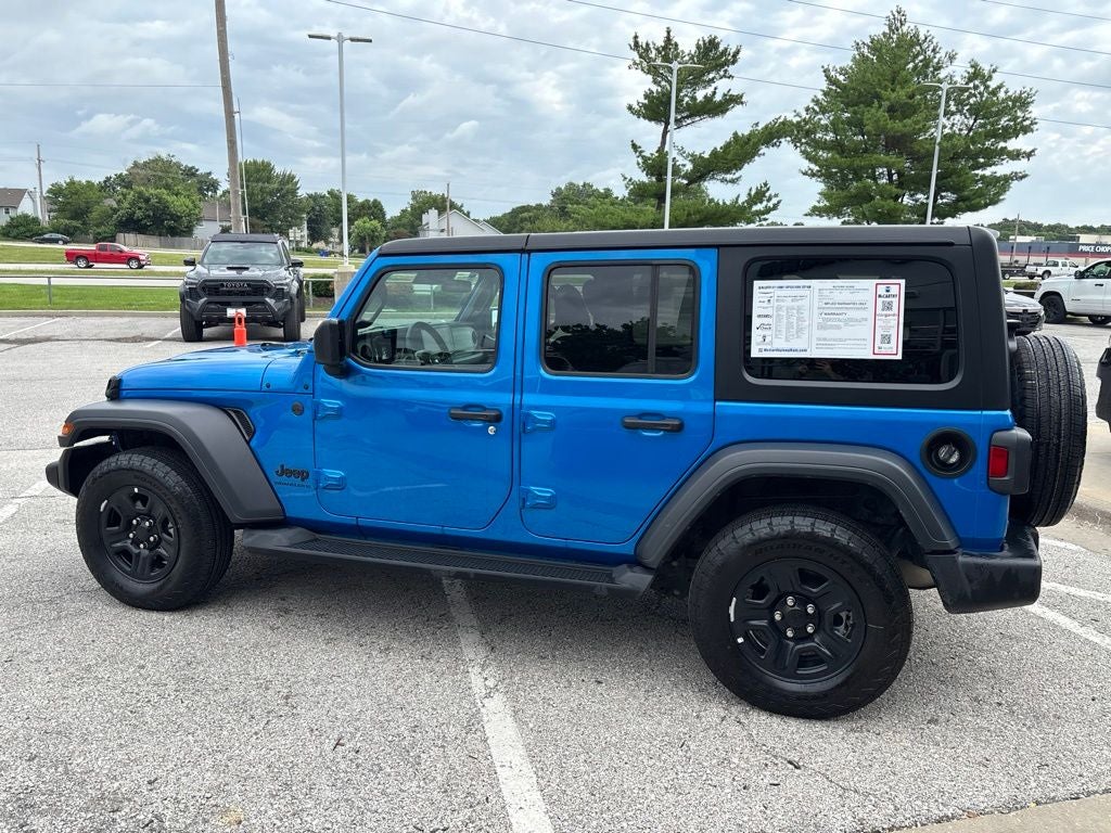 2024 Jeep Wrangler 4-Door Sport S 4x4