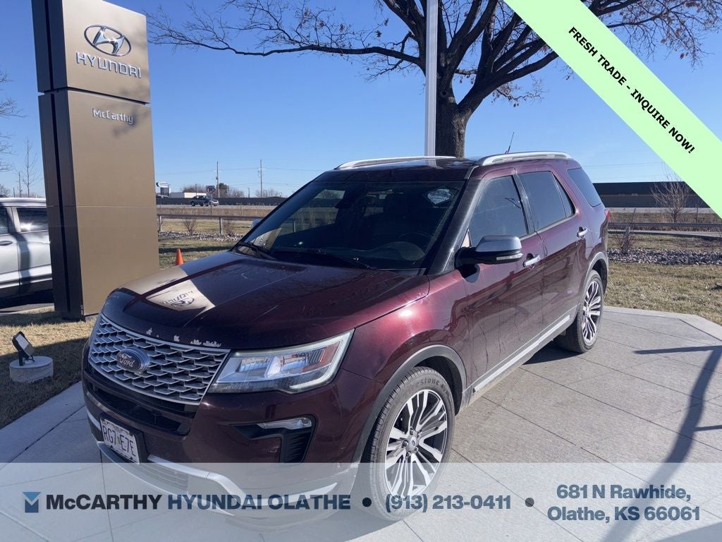 2018 Ford Explorer Platinum