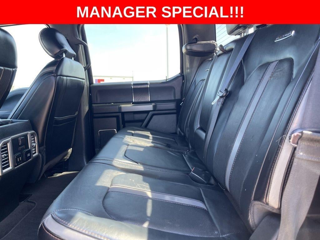 2018 Ford Super Duty F-350 SRW Platinum