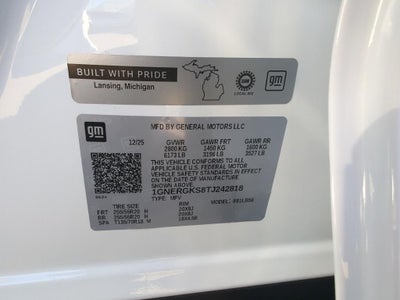 2026 Chevrolet Traverse LT