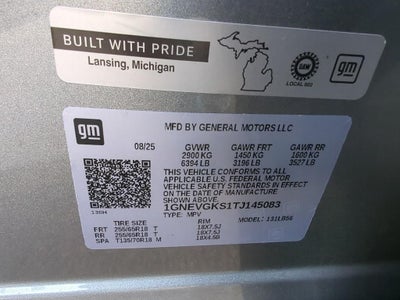 2026 Chevrolet Traverse LT