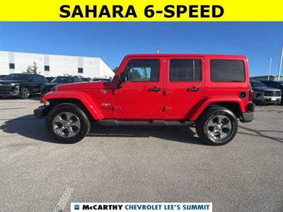 2018 Jeep Wrangler JK Unlimited Sahara