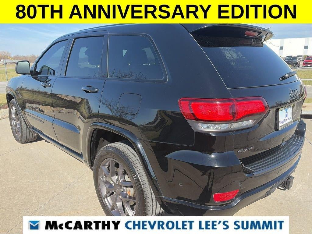 2021 Jeep Grand Cherokee 80th Anniversary