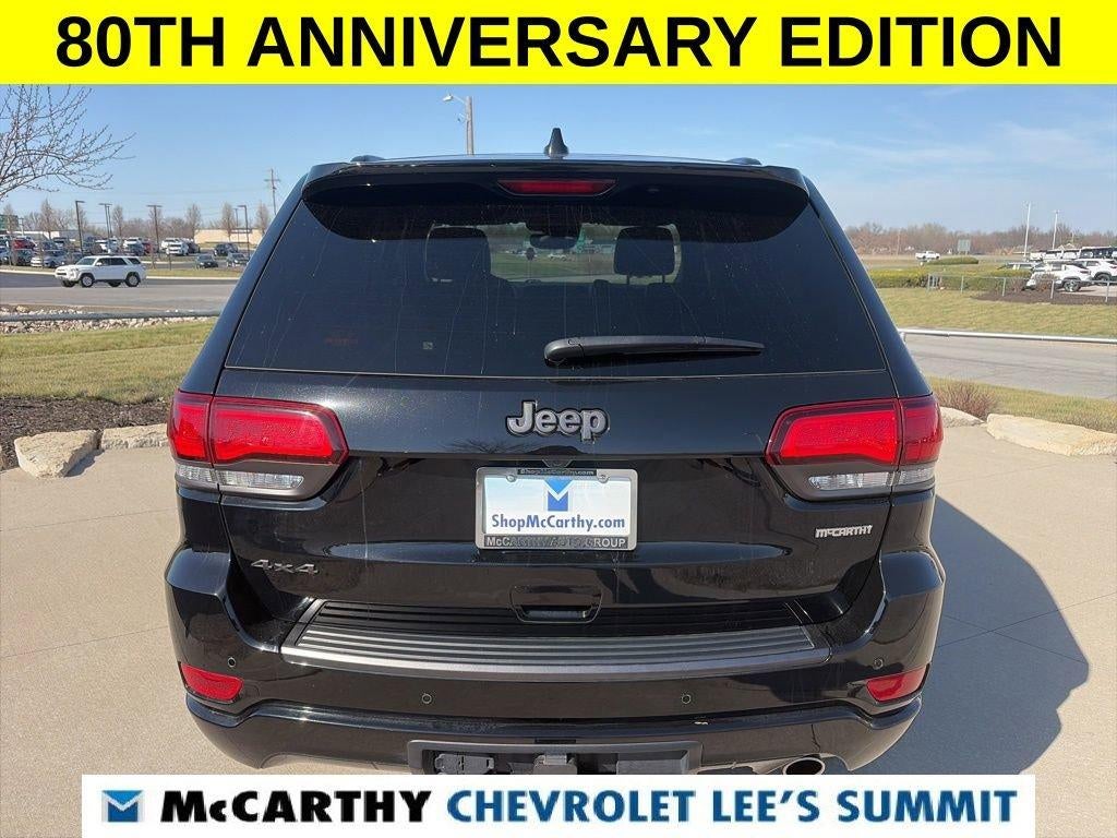 2021 Jeep Grand Cherokee 80th Anniversary