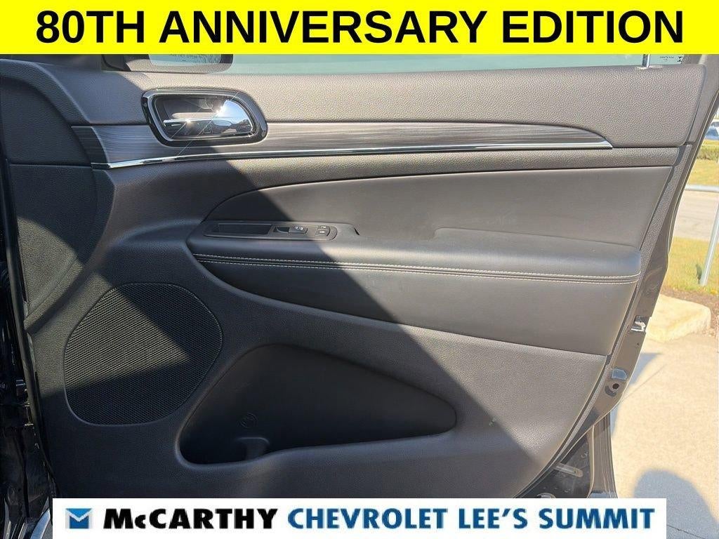 2021 Jeep Grand Cherokee 80th Anniversary