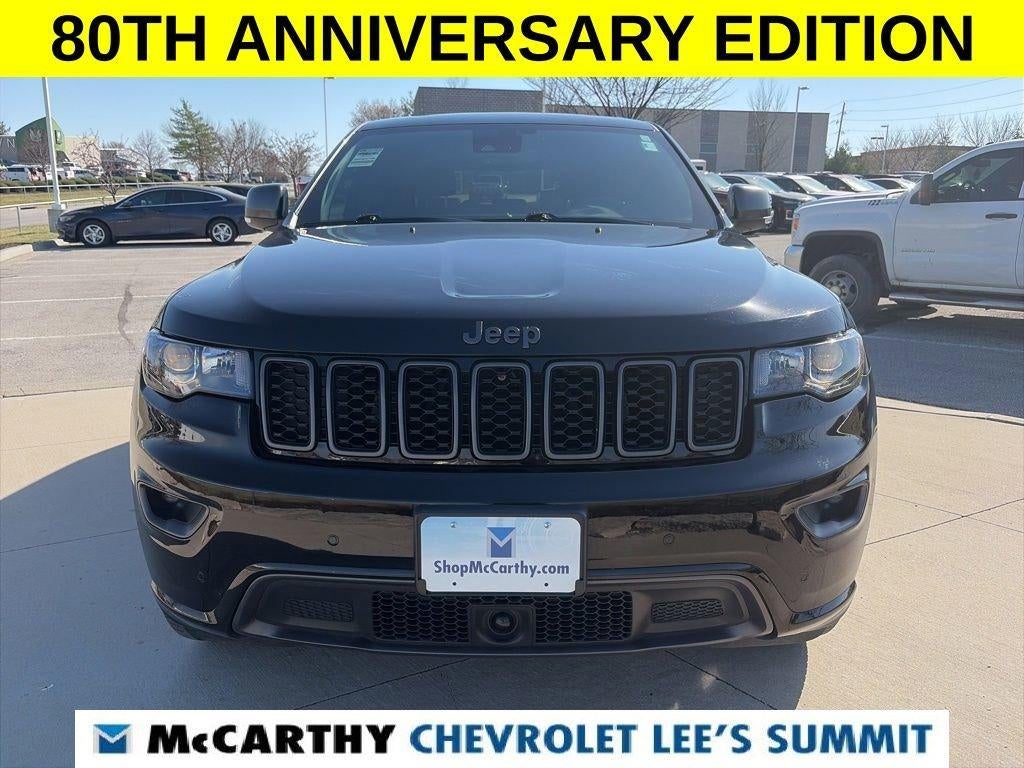 2021 Jeep Grand Cherokee 80th Anniversary