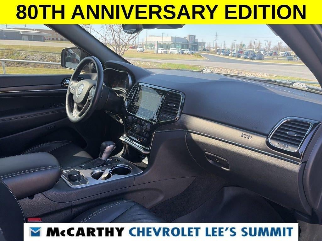 2021 Jeep Grand Cherokee 80th Anniversary