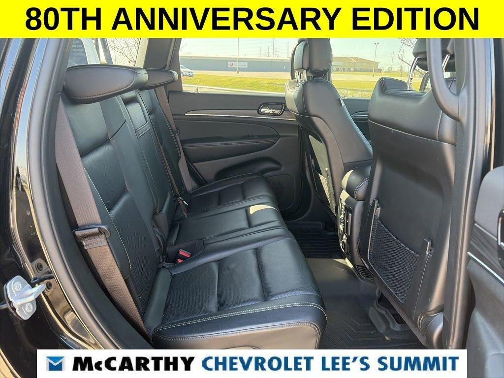 2021 Jeep Grand Cherokee 80th Anniversary