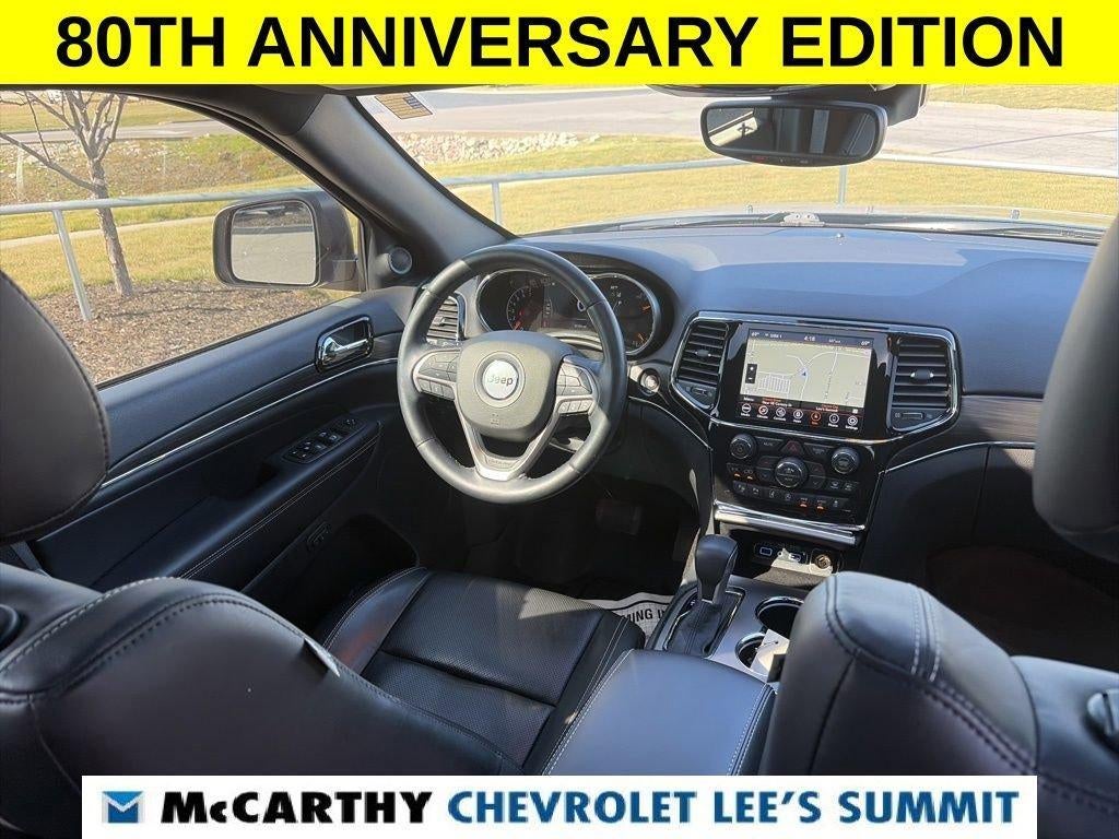 2021 Jeep Grand Cherokee 80th Anniversary