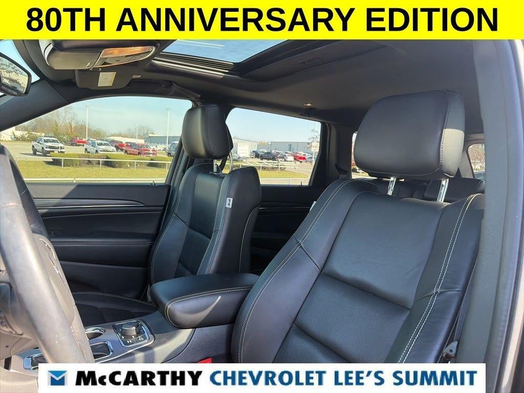 2021 Jeep Grand Cherokee 80th Anniversary