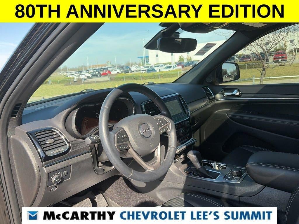 2021 Jeep Grand Cherokee 80th Anniversary