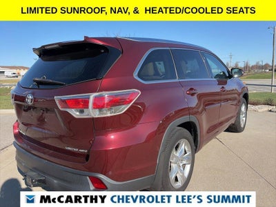 2015 Toyota Highlander Limited