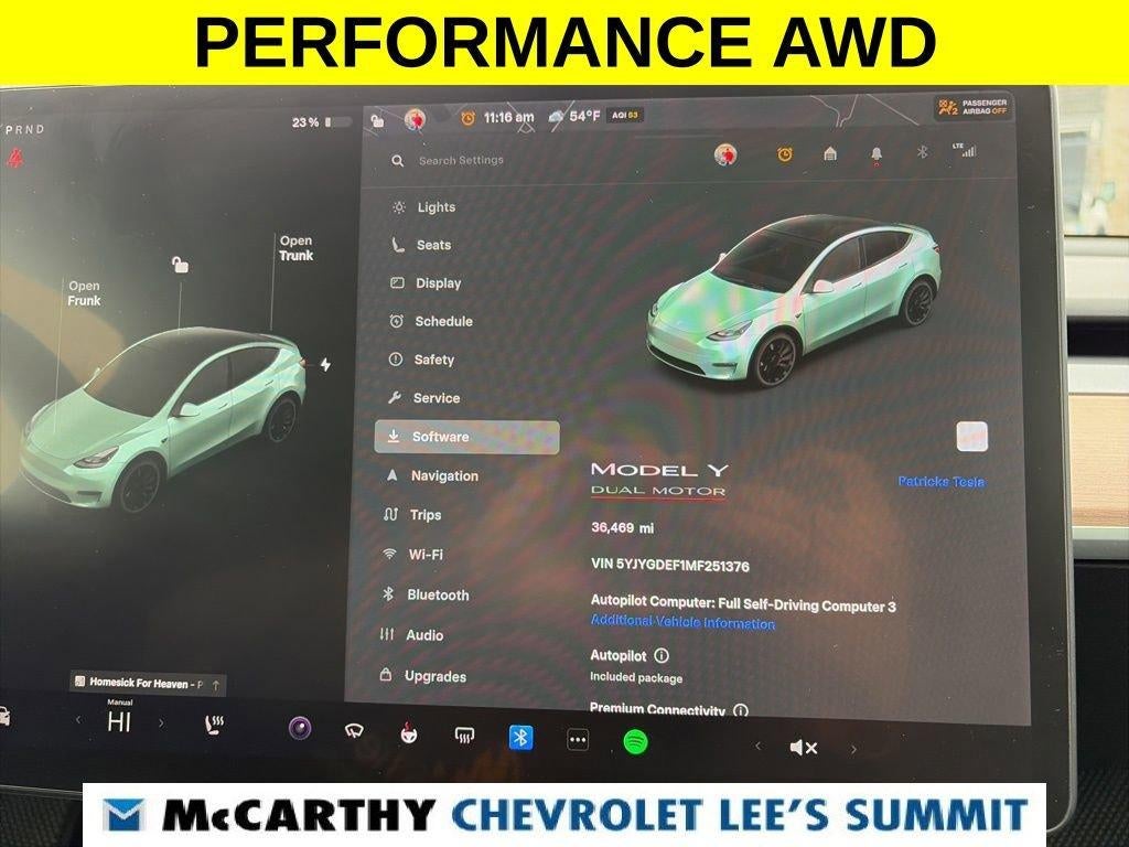 2021 Tesla Model Y Performance