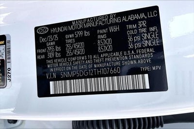 2026 Hyundai Santa Fe Hybrid Calligraphy