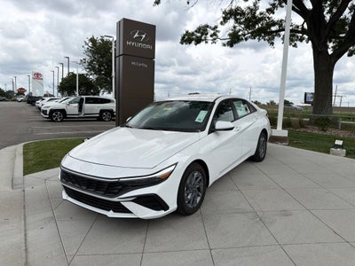 2026 Hyundai Elantra Hybrid Blue