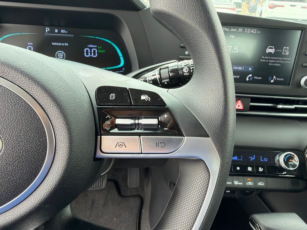 2026 Hyundai Elantra Hybrid Blue
