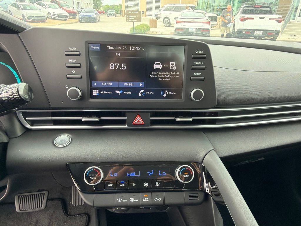 2026 Hyundai Elantra Hybrid Blue
