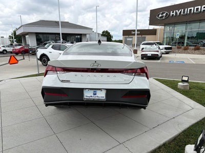 2026 Hyundai Elantra Hybrid Blue