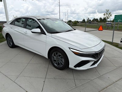 2026 Hyundai Elantra Hybrid Blue