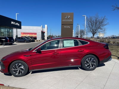 2026 Hyundai Sonata Hybrid Blue