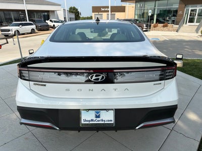 2026 Hyundai Sonata Hybrid Blue