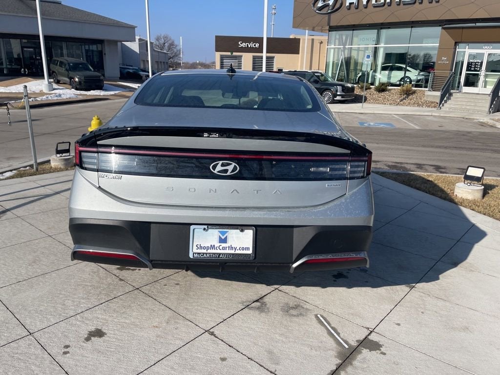 2026 Hyundai Sonata Hybrid Blue