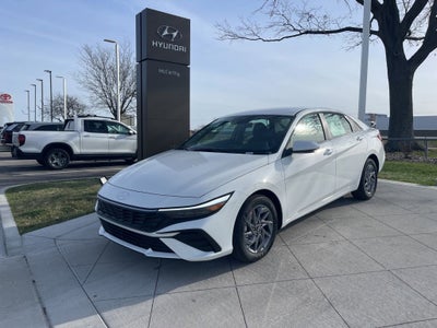 2026 Hyundai Elantra Hybrid Blue