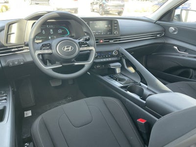 2026 Hyundai Elantra Hybrid Blue