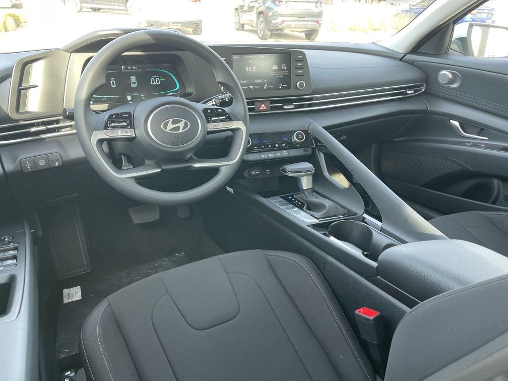 2026 Hyundai Elantra Hybrid Blue