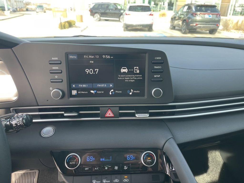 2026 Hyundai Elantra Hybrid Blue