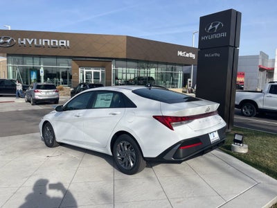 2026 Hyundai Elantra Hybrid Blue