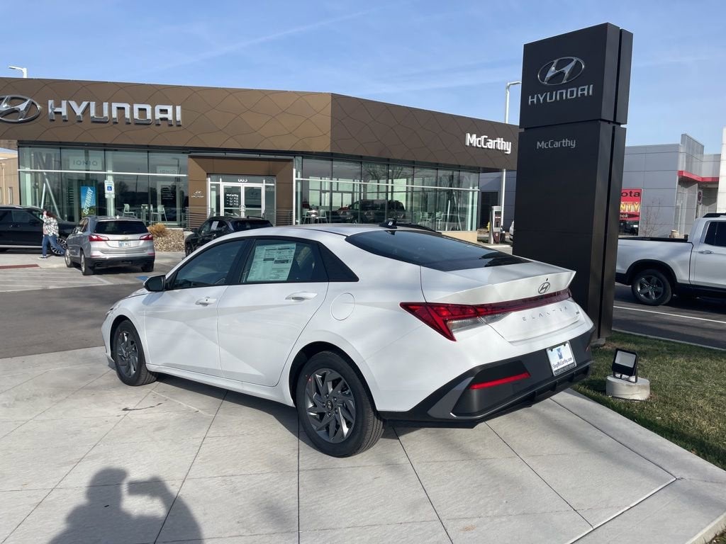 2026 Hyundai Elantra Hybrid Blue