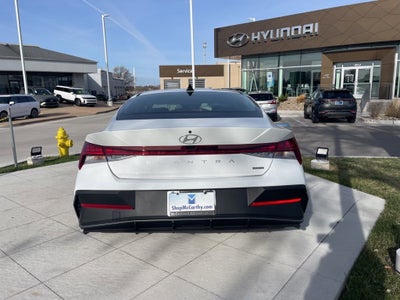 2026 Hyundai Elantra Hybrid Blue