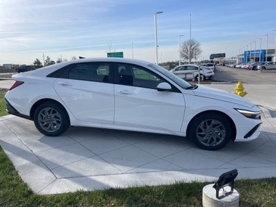 2026 Hyundai Elantra Hybrid Blue
