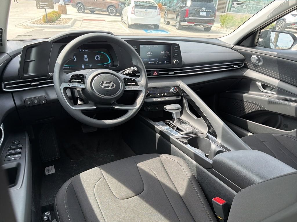 2026 Hyundai Elantra Hybrid Blue