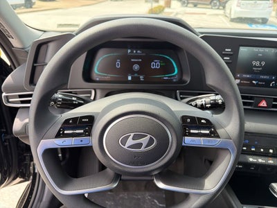 2026 Hyundai Elantra Hybrid Blue