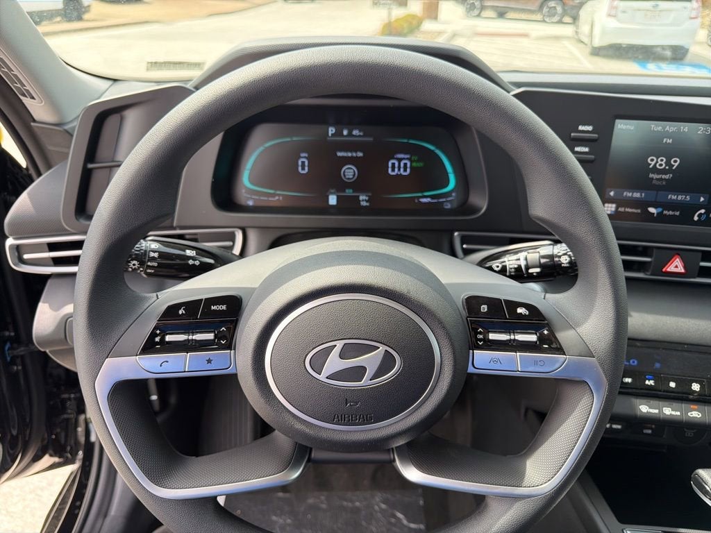 2026 Hyundai Elantra Hybrid Blue
